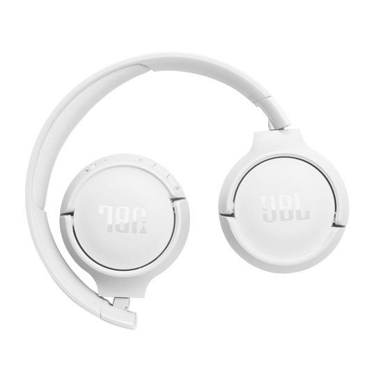 JBL Tune 520BT - White - Hi-Res wired on-ear headphones - Detailshot 1